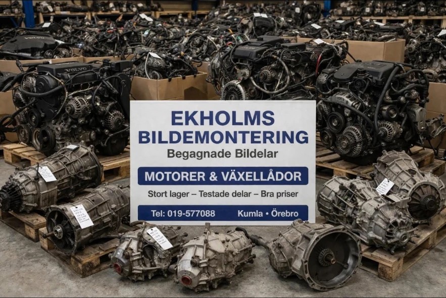 Facebook-inlägg: Stort lager med motorer och växellådor till riktigt bra priser